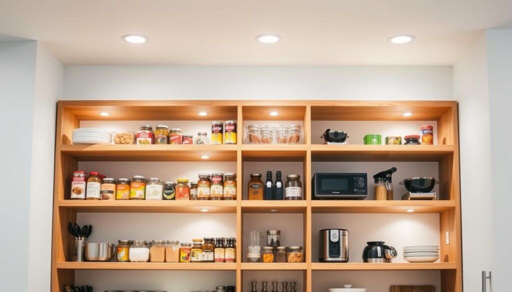 custom pantry shelving