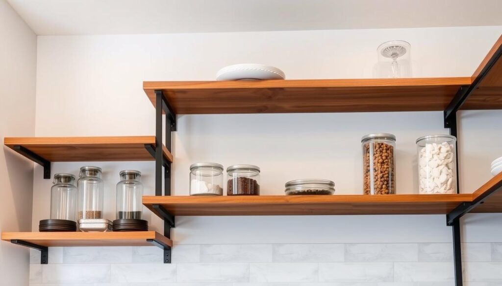 custom pantry shelving materials