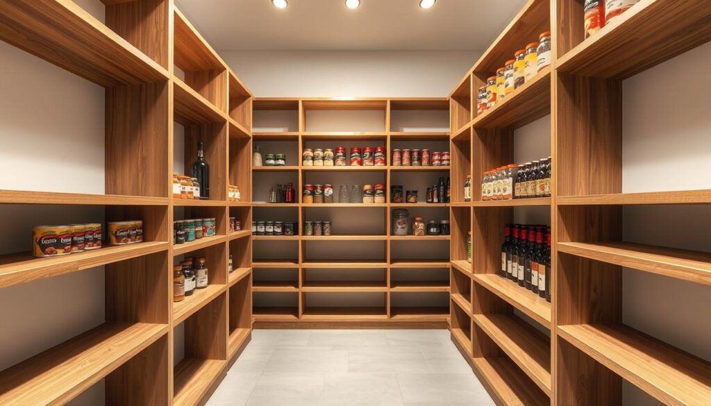 customizable pantry shelving