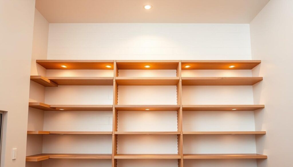 customizable pantry shelving