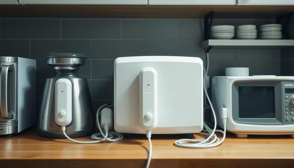 kitchen appliance cord organizers