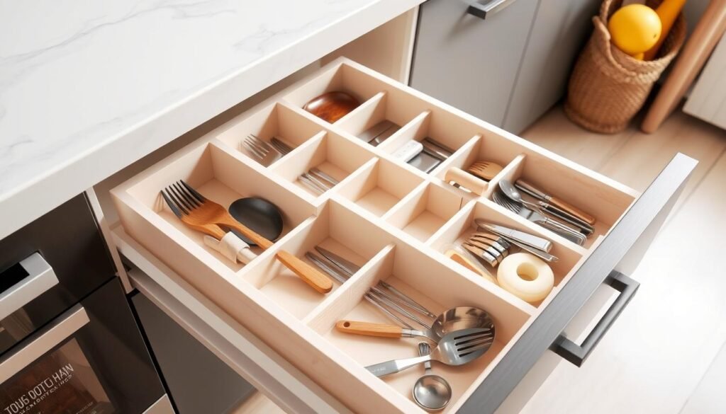 kitchen drawer organizers