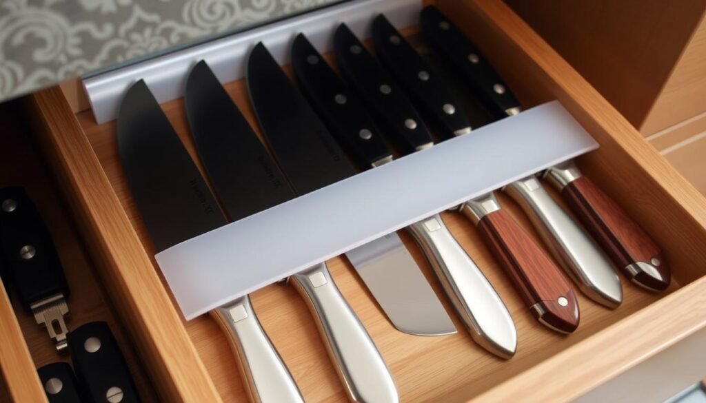 knife blade guards for drawer storage knife blade guards for drawer storage