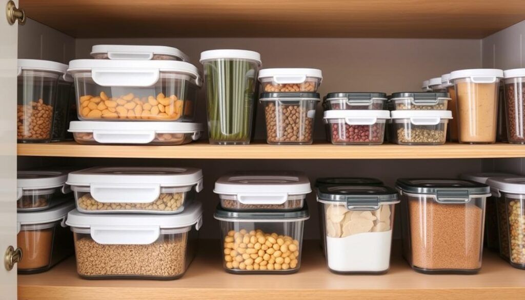 large airtight food storage containers