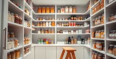 organized pantry,