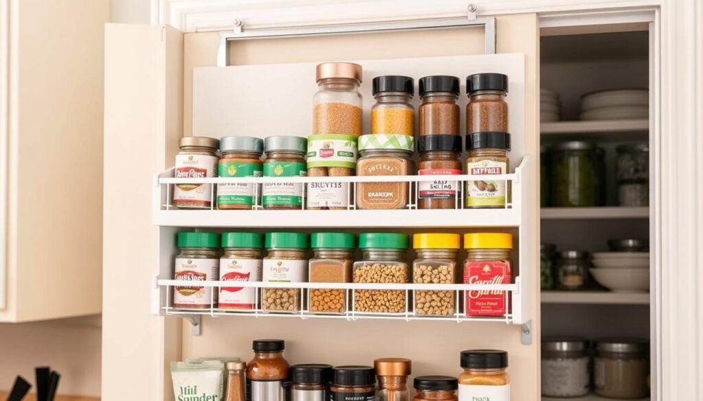 over the door pantry spice rack