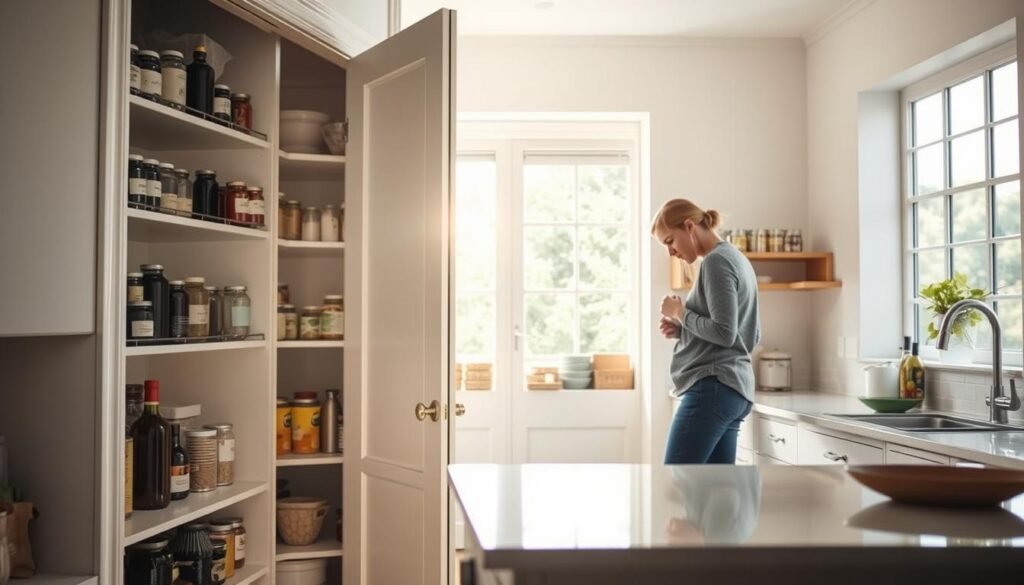 pantry decluttering
