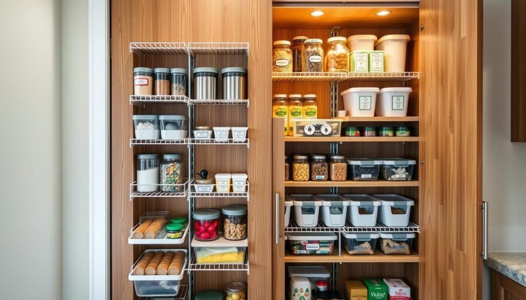 pantry door storage
