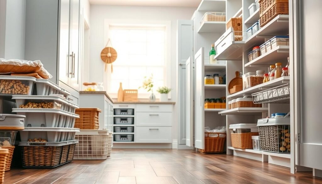 pantry floor storage