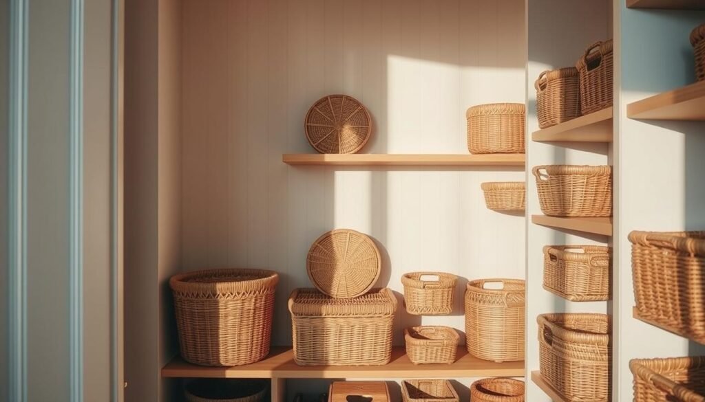 pantry storage baskets