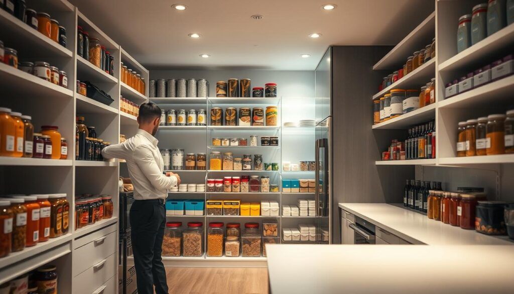 professional pantry organization process