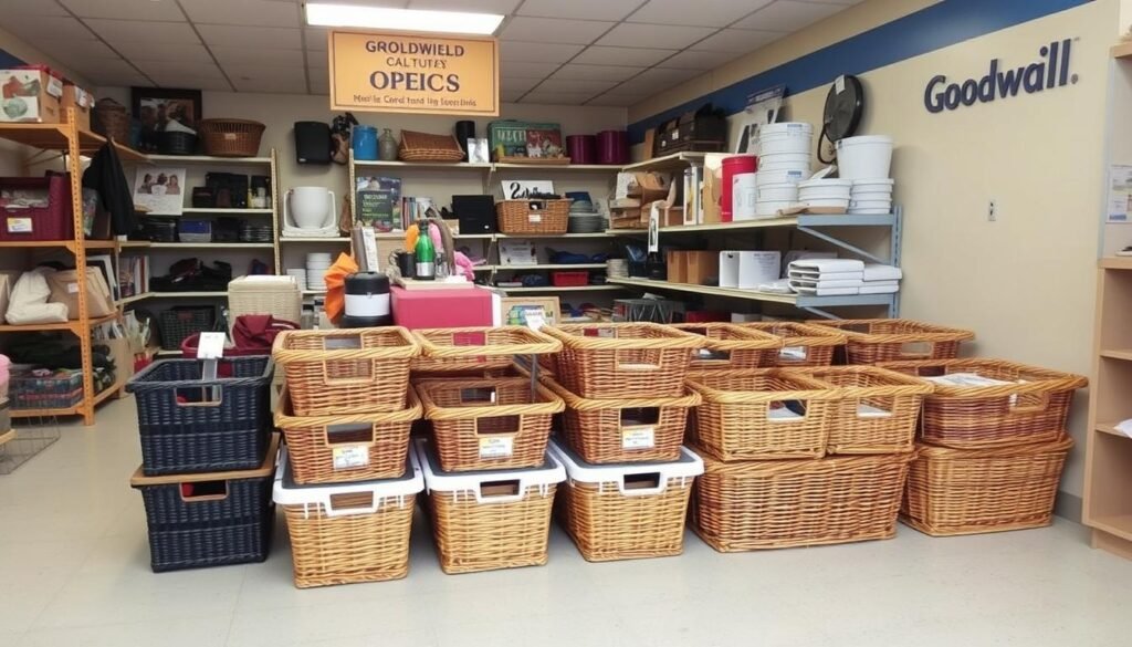 second-hand storage baskets
