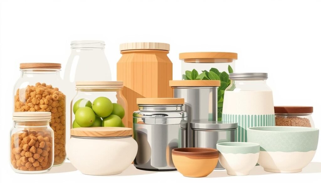 sustainable pantry containers