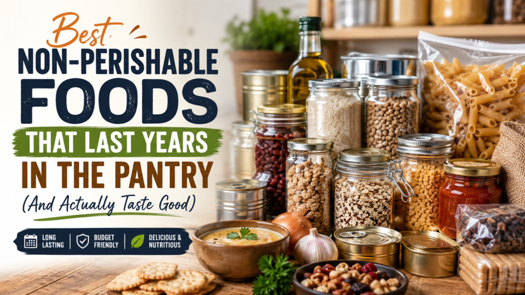 Best Non-Perishable Foods That Last Years in the Pantry