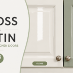 Gloss vs Satin Paint for Kitchen Doors