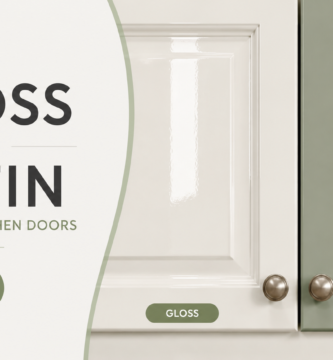 Gloss vs Satin Paint for Kitchen Doors