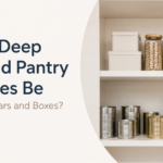 How Deep Should Pantry Shelves Be