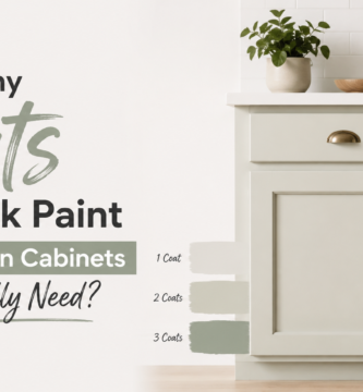 How Many Coats of Chalk Paint Do Kitchen Cabinets Actually Need