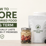 How to Store Freeze-Dried Food Long Term So It Actually Lasts the Decades It Promises