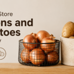 How to Store Onions and Potatoes in Pantry
