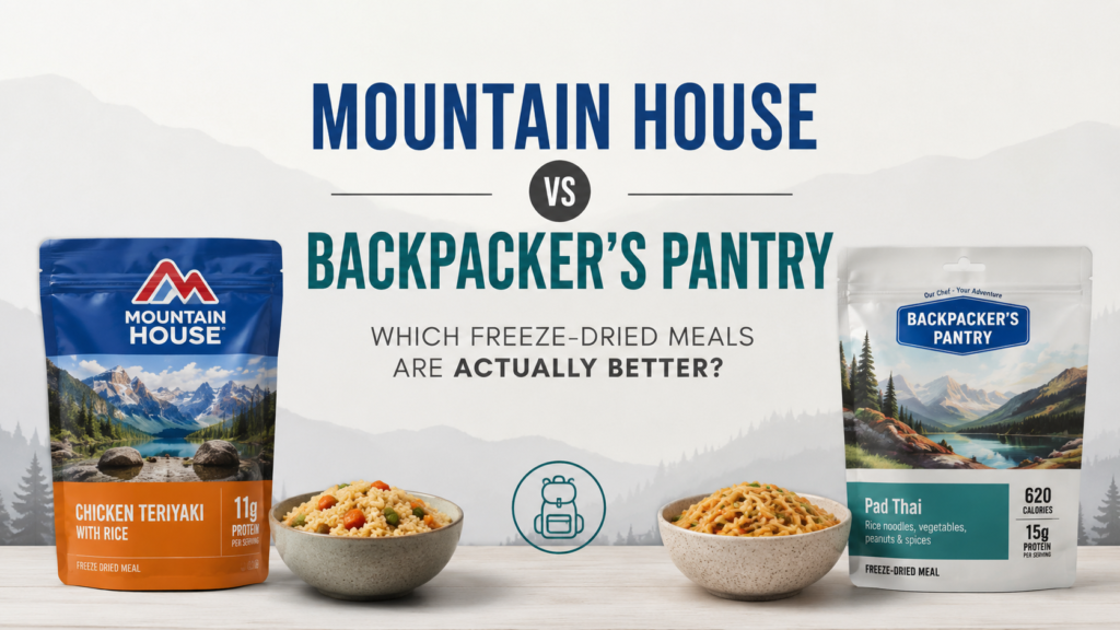 Mountain House vs Backpacker's Pantry