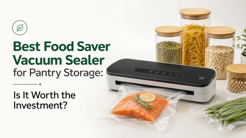 Best Food Saver Vacuum Sealer for Pantry Storage: Is It Worth the Investment?