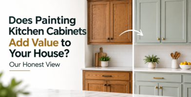 Does Painting Kitchen Cabinets Add Value to House