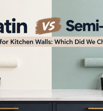 Satin vs Semi-Gloss Paint for Kitchen Walls: Which Did We Choose? 2 Satin vs Semi-Gloss Paint for Kitchen Walls